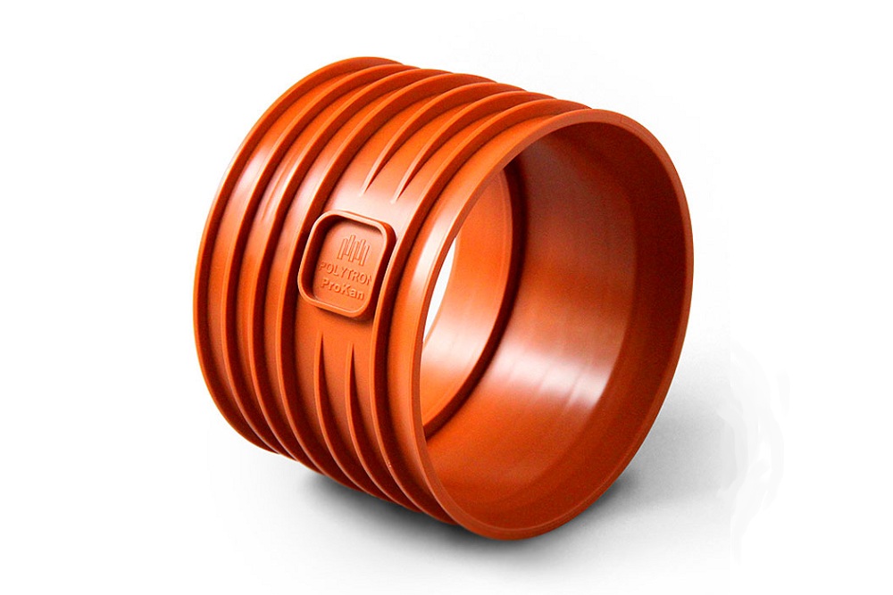 Муфта ПП Гофрир.Проходная D 400 для Ж/Б Колодца PPK 35 0400 - купить в ...