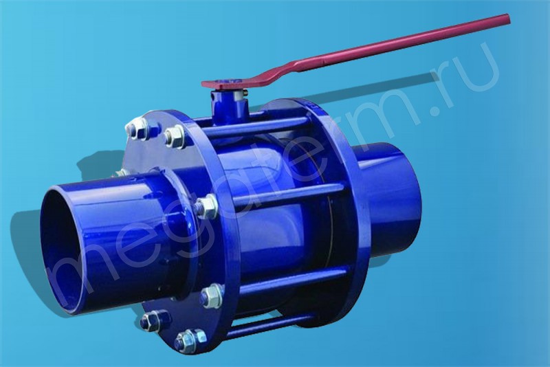 Сталь. Кран Шаровый 11с67п ПР Ду100 Ру16 Сб.Пр.Рычаг(Маршал) - купить в ...