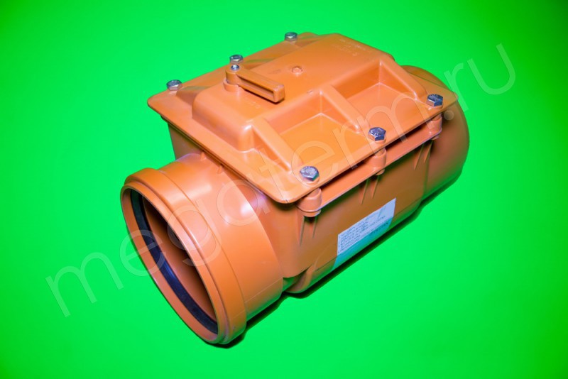 Канализация Клапан Обратный ПП 315, рыжий - купить в интернет магазине ...