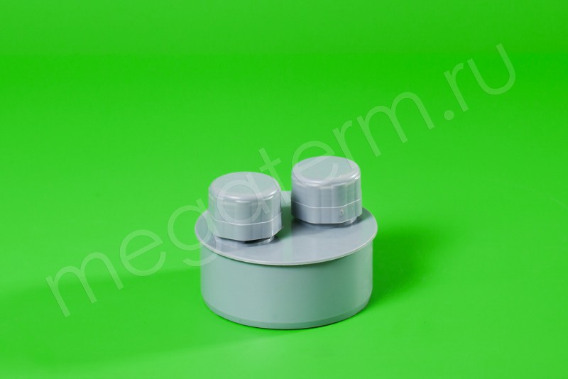 Канализация Клапан вакуумный (аэратор) ПП 110, серый - купить в ...