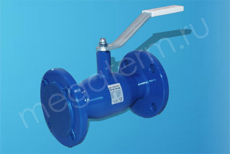 Сталь Кран Шаровый Фланц. Ду 65 Ру25 Ст/Пр. Ц/Св. Рычаг (Temper ...